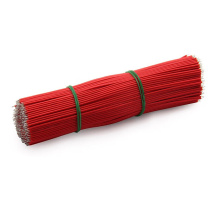 汇君 HJUN 线仔跳线焊接线导线电子连接线双头镀锡 24AWG 15CM 24AWG-15cm-r-100 (红色) 100根/包