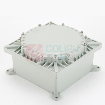 赛普 防爆接线盒6P SEx-db IIC-6P 200*200*130mm 配好2个防爆通头,装好6位端子