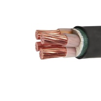 谦和 电气信号专用控制电缆 KVV 4芯*2.5mm² 国标铜芯硬线