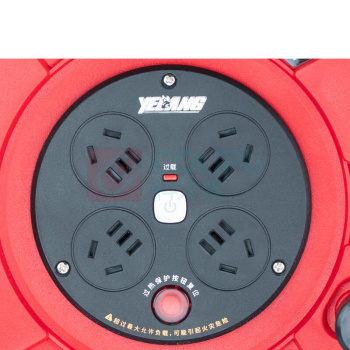 野狼 YELANG 绕线盘电缆盘电源盘卷线盘 YL24010930 3*1.5*30m 220V~250V10A 电缆价格随铜价波动