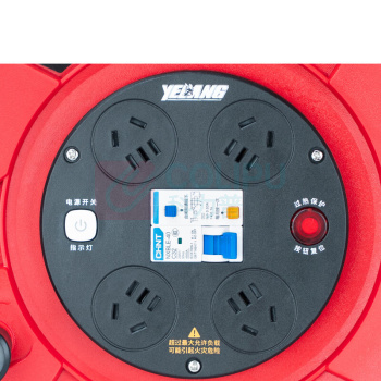 野狼 YELANG 绕线盘电缆盘电源盘卷线盘 YL31011050 3*2.5*50m 220V~250V10A 电缆价格随铜价波动