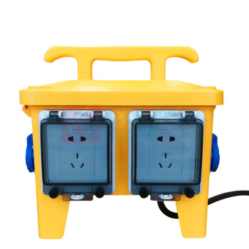 野狼 YELANG 12位手提插座箱 YL1201 300*227*290mm (黄色 黑色) 电缆价格随铜价波动