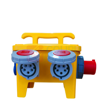 野狼 YELANG 12位手提插座箱 YL1202 300*227*290mm (黄色/黑色) 电缆价格随铜价波动