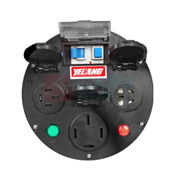 野狼 YELANG 移动式电缆盘 YL-S33FS-A 3*2.5+1*1.5 30米 400V16A 400V25A 250V10A防尘插座各1只,带漏电 电缆价格随铜价波动
