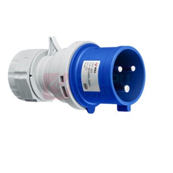 公牛 BULL 工业插头 GNP-633 63A 200-250V 2P+PE 13401466