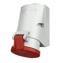 曼奈柯斯 工业插座 TYP 1557 32A 5P 400V IP44