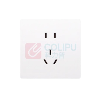国际电工 五孔插座 10A 250V~86型暗盒