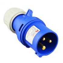 德力西电气 DELIXI ELECTRIC 250V工业用插头 DEP2-013 16A 3芯 250V DHADEP2013U