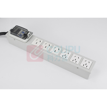 迅爵 插座 PDU 输入32A, 配32A漏保,6位输出(3位10A+3位16A), 线长10米
