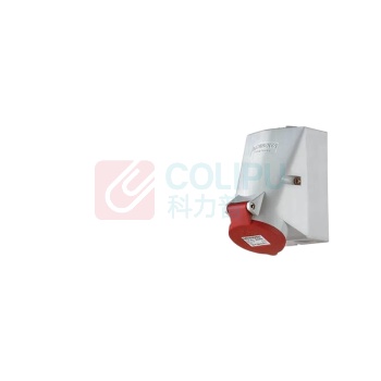 曼奈柯斯 工业插座插座连接器三相电大功率航空母头 1557 5芯 5P 32A 400V IP44