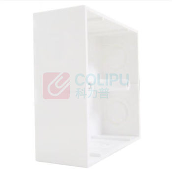 施耐德电气 Schneider Electric 明装底盒 E238 86*86mm (白色)