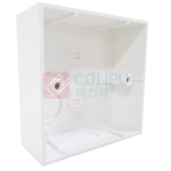 施耐德电气 Schneider Electric 明装底盒 E238 86*86mm (白色)