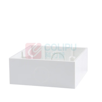 施耐德电气 Schneider Electric 明装底盒 E238 86*86mm (白色)
