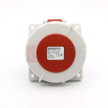 曼奈柯斯 工业插座 TYP-9382 32A 5芯  原TYP1210改型TYP-9382 32A-6h 400V 5P IP67