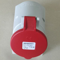 曼奈柯斯 工业插座 TYP422 32A 3P+N+PE IP44 (本色)