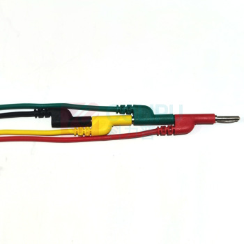 华强 续插13AWG2.5平方4mm仲缩护套香蕉插头超软硅胶测试线 QNHT2586-3 1米 (红色+黑色) 2.5平方 两个/副
