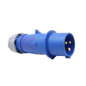 北工 工业航空插头 3226 3芯 220V 32A 3P-6h (蓝色)