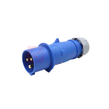 北工 工业航空插头 3226 3芯 220V 32A 3P-6h (蓝色)