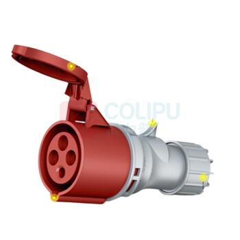 麦森特MAXCENT 工业连接器防水航空插头插座套装 MLC4432 32A 4芯 IP44防水