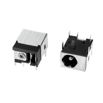 汇君 HJUN DC电源插座母座电源接口插座连接器 DC-044A(2.1针)5.5*2.1 DC044A5521-5 5个/包