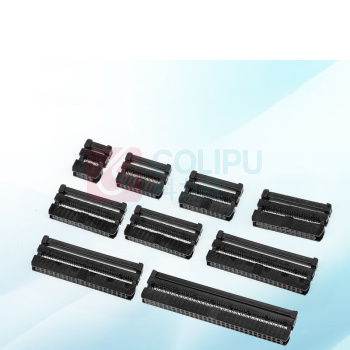 汇君 HJUN FC压线头IDC牛角插头间距2.54MM扁平LED屏连接器 FC-60P 254MM-FC-60P-10 10套/包