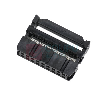 汇君 HJUN FC压线头IDC牛角插头间距2.54MM扁平LED屏连接器 FC-18P 254MM-FC-18P-10 10套/包