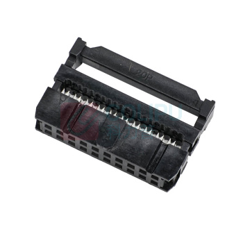 汇君 HJUN FC压线头IDC牛角插头间距2.54MM扁平LED屏连接器 FC-20P 254MM-FC-20P-10 10套/包