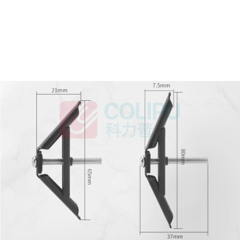汇君 HJUN 86型 118型开关插座暗盒底盒修复器菱形弓型通用固定器 86型-钢 86G-50 25套50个送螺丝