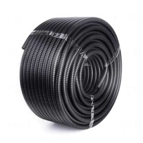 超越 阻燃金属波纹管 可定制 金属包塑 国标阻燃 CY-S-SL01 内径38mm (黑色)