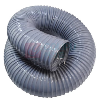 璐克斯 灰色加厚PVC波纹管 65mm-10m*0.8mm 货期10天