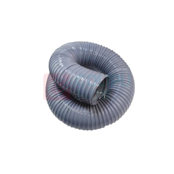 璐克斯 灰色加厚PVC波纹管 65mm-10m*0.8mm 货期10天