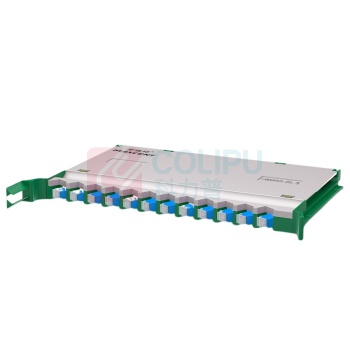 麦森特 MAXCENT 光纤配线架 MR-12SC 接口数量:12口 接口模式:SC 高度:25mm