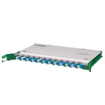 麦森特 MAXCENT 光纤配线架 MR-12SC 接口数量:12口 接口模式:SC 高度:25mm