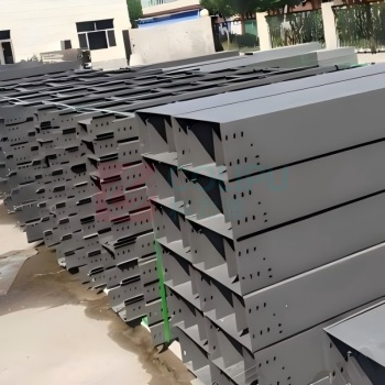 晶事达 电缆桥架 槽式 铝合金 厚度≥2.5mm 150x100x2000mm 含盖板、连接板连接螺栓、螺母等所有配件