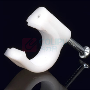 豫光 塑料钢钉线卡 YG-8 8mm 500个 圆形
