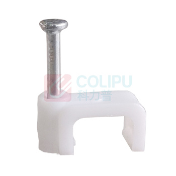 斯赛孚 方形钢钉线卡卡钉 SF-FXQ 直径7mm高度7mm尺寸1.8mm*16mm 白色 100个/包