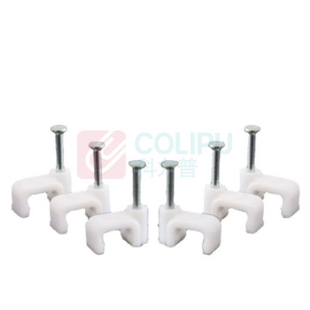 理联 方形钢钉线卡、卡钉 LN-XK06-F 6mm 100颗装