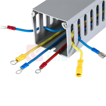 佐佑众工 PVC细齿线槽 40*40mm 2米/根