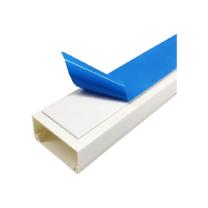 佐佑众工 PVC线槽 宽20mm*高10mm 长2米/根 塑料方形槽明线槽自粘明装走线槽阻燃