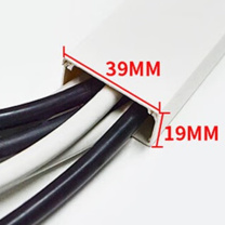 佐佑众工 PVC线槽 39*19mm 长2米/根