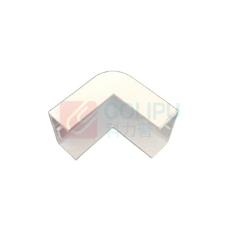 厚创 PVC方形线槽配件 hc1550 宽39mm*高19mm 阳角 5个/包
