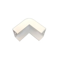 厚创 PVC方形线槽配件 hc1550 宽39mm*高19mm 阳角 5个/包