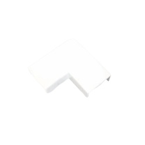 厚创 PVC方形线槽配件 hc1548 宽39mm*高19mm 平弯角 5个/包