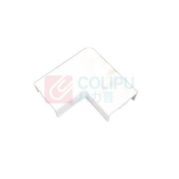 厚创 PVC方形线槽配件 hc1548 宽39mm*高19mm 平弯角 5个/包