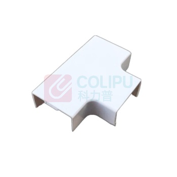 厚创 PVC方形线槽配件 hc1545 宽39mm*高19mm 三通 5个/包