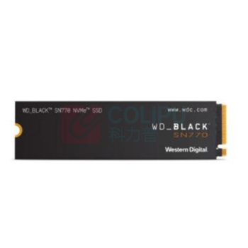 西部数据 WD SSD固态硬盘 M.2接口(PCIe 4.0 x4)WD_BLACK SN770 NVMe SSD 
