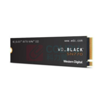 西部数据 WD SSD固态硬盘 M.2接口(PCIe 4.0 x4)WD_BLACK SN770 NVMe SSD 