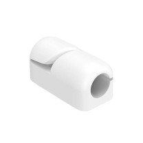 安赛瑞 理线器数据线收纳扣 5C00025 硅胶 24*12*12mm (白色)