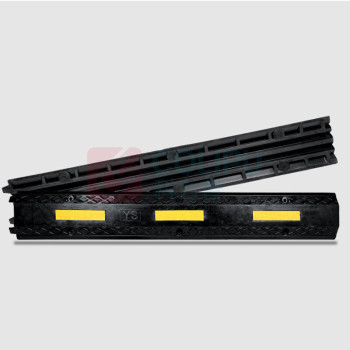 宜利 pvc 盖板二线槽 100*25*5cm