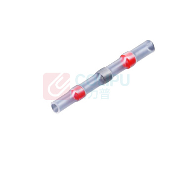 晶事达 免压焊锡环热缩管 SST-S21 (线径0.5-1.5mm²) (红色) 20只/盒 防水快速接线端子电工绝缘套管保护接头